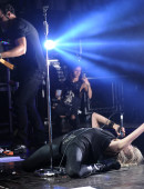 Taylor Momsen of The Pretty Reckless performs
