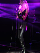 Taylor Momsen of The Pretty Reckless performs