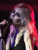 Taylor Momsen of The Pretty Reckless performs