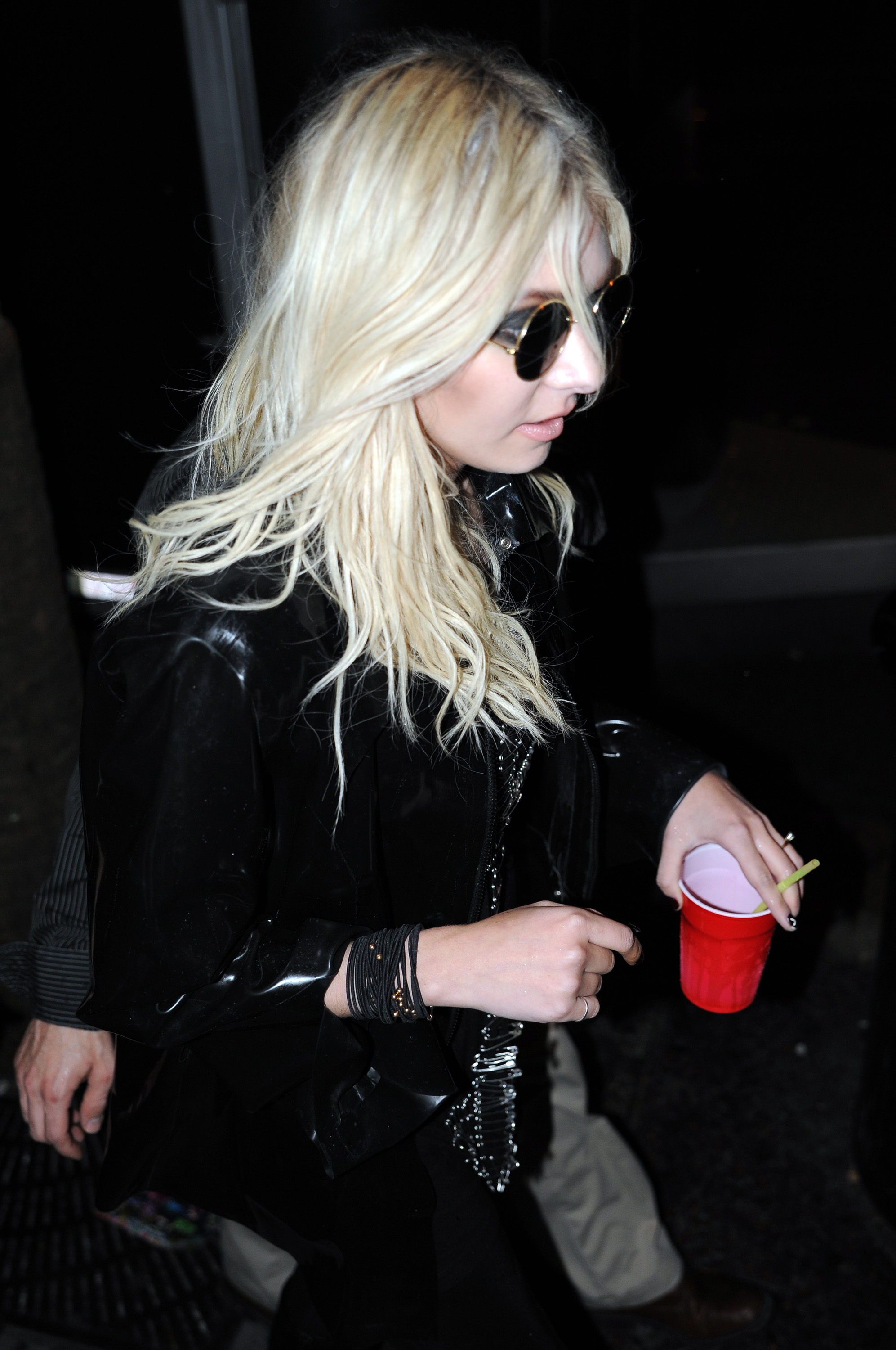 Taylor Momsen of The Pretty Reckless performs