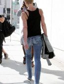 Jaime Pressly went to Joan’s on Third Cafe in West Hollywood