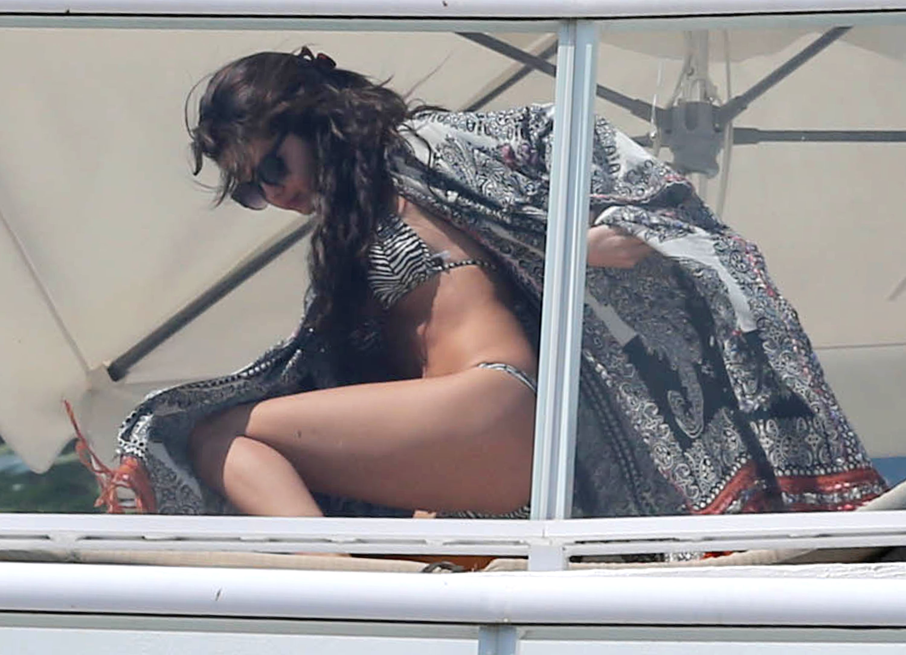 Selena Gomez Soaks Up The Miami Sun