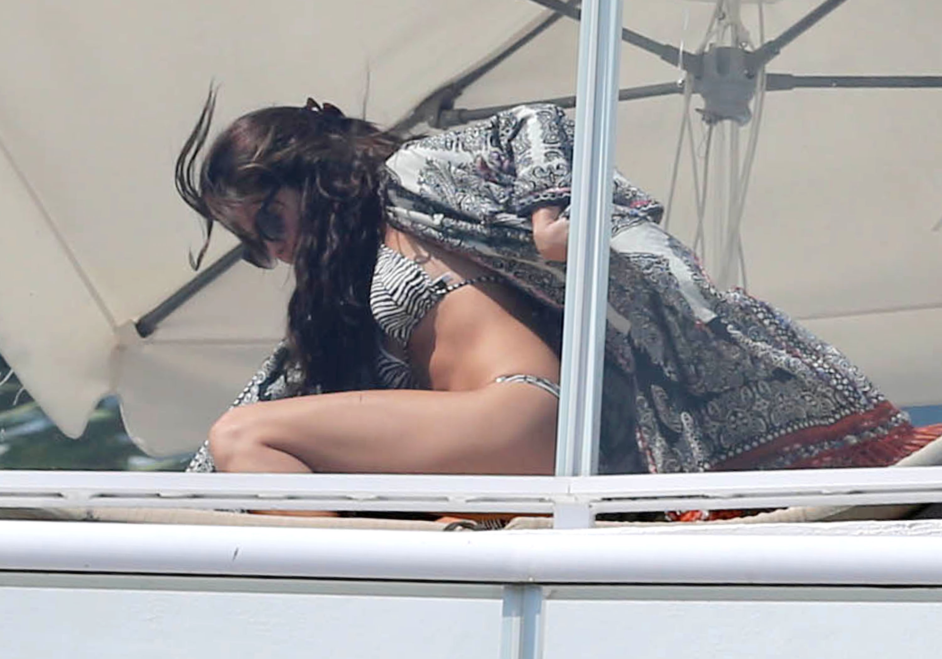 Selena Gomez Soaks Up The Miami Sun