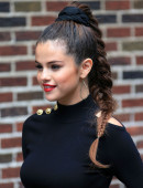 Selena Gomez at the 'Late Show with David Letterman'  in NYC