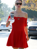 Alessandra Ambrosio takes her daughter Anja to Ballet Classes in Brentwood