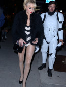 Alessandra Torresani celebrating Halloween in West Hollywood
