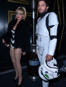 Alessandra Torresani celebrating Halloween in West Hollywood