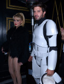 Alessandra Torresani celebrating Halloween in West Hollywood