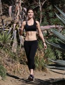 Amanda Cerny Stays Fit With Yoga