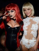 Carmen Electra Attends Adam Lamberts Halloween Party at Bootsy Bellows Sponsored by CIROC