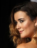 Cote de Pablo poses backstage during the 14th Latin Grammy Awards in Las Vegas