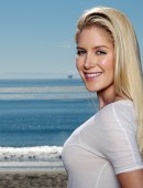 EXCLUSIVE: **NO WEB UNTIL 9AM GMT THURSDAY 7TH NOVEMBER 2013**Heidi Montag poses for photographs after her breast reduction surgery