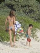EXCLUSIVE: Gisele Bundchen shows off her bikini body days after controversial breastfeeding picture, Miami