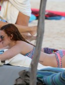 Rumer-Willis-in-Bikini-at-Beach-in-Miami-1