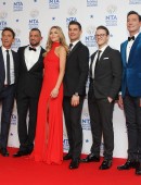 Celebrities at the National TV Awards