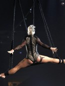 Pink performs "Try" at the 56th annual Grammy Awards in Los Angeles