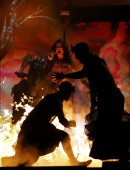 Katy Perry performs "Dark Horse" at the 56th annual Grammy Awards in Los Angeles