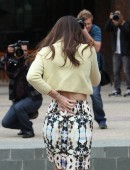 Kendall Jenner going E! Entertainment building in Los Angeles