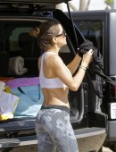EXCLUSIVE: Brooke Burke Bares her Beauty after a Yoga session