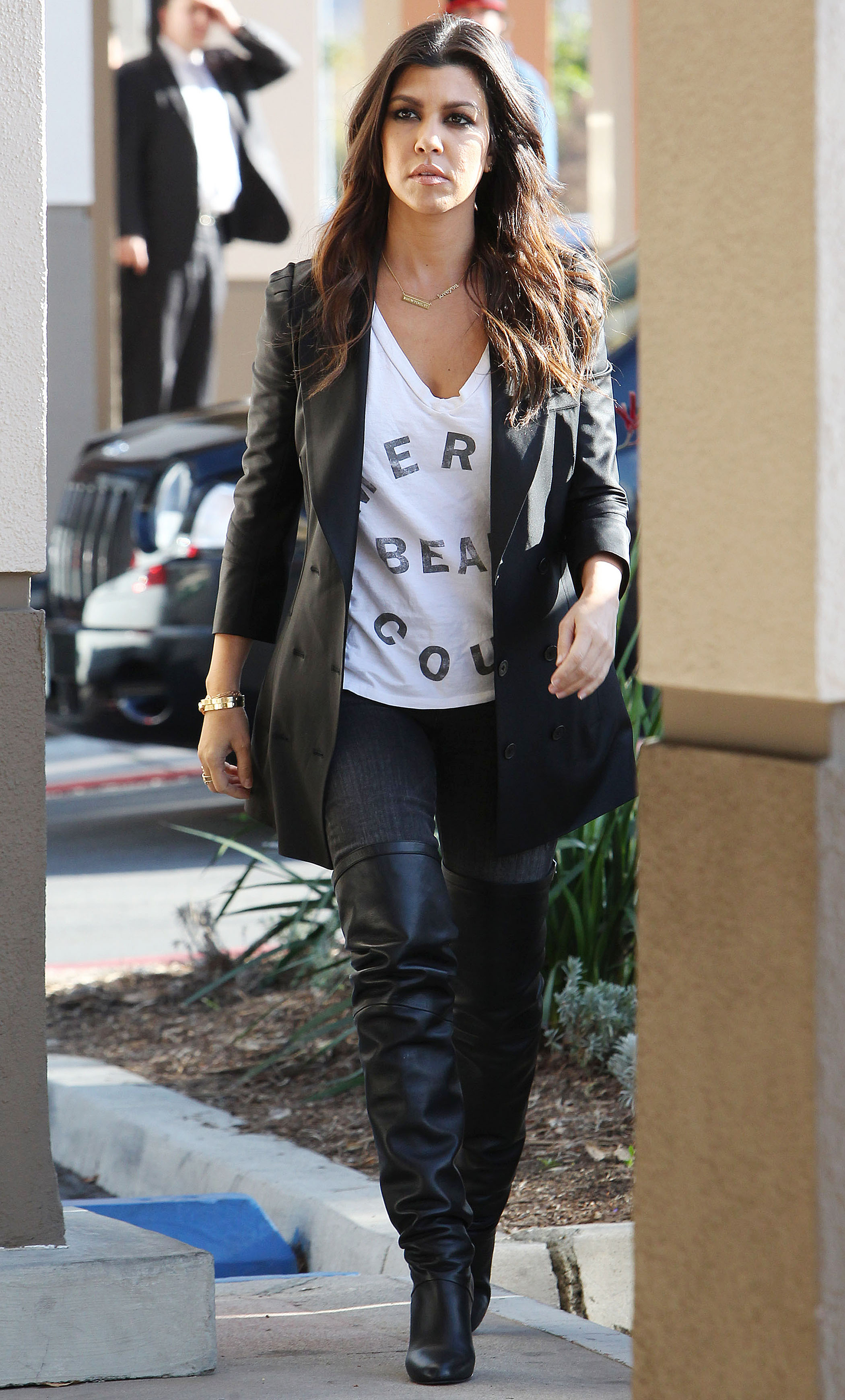 Kardashian's filming Keep up with the Kardashians in Los Angeles