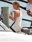 Charlize Theron gets a visit from son Jackson while on a photo shoot in Miami Beach