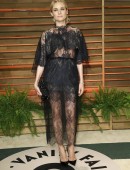 Actress Diane Kruger arrives at the 2014 Vanity Fair Oscars Party in West Hollywood