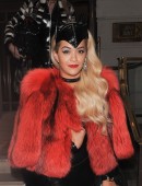 Rita Ora seen at Chakana night club in London