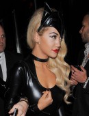 Rita Ora seen at Chakana night club in London