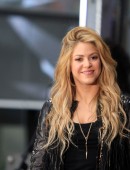 Singer Shakira performs during the 'Today' show at The Plaza in New York City