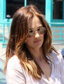 Minka Kelly running errands in West Hollywood