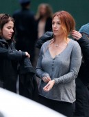 Poppy-Montgomery-Unforgettable-Set-NYC-2