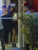 Justin Bieber & Selena Gomez Head To The Studio Together