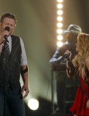 Shelton and Shakira perform "Medicine" at the 49th Annual Academy of Country Music Awards in Las Vegas