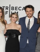 Zoe Levin, Emma Roberts, James Franco, Gia Coppola at the Tribeca Film's 'Palo Alto' - Los Angeles Premiere at the Director's Guild of America in Los Angeles