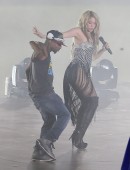 EXCLUSIVE: Shakira seen rehearsing for a T-Mobile advertisement