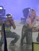 EXCLUSIVE: Shakira seen rehearsing for a T-Mobile advertisement