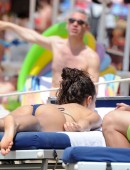 EXCLUSIVE: Laura Barriales on the beach with a boyfriend