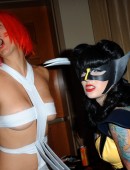 Maitland-Ward-in-Leeloo-and-Slave-Leia-Outfits-10