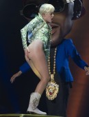 Miley Cyrus performs live in concert in Madrid
