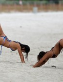 UFC ring girl Arianny Celeste enjoys a Miami vacation