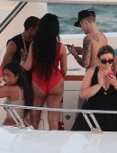 Justin Bieber and Khalil Sharieff throw a yacht party in Miami - Part 2