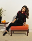Selena Gomez On Set at the Fall Dream Out Loud Campaign Shoot for Kmart