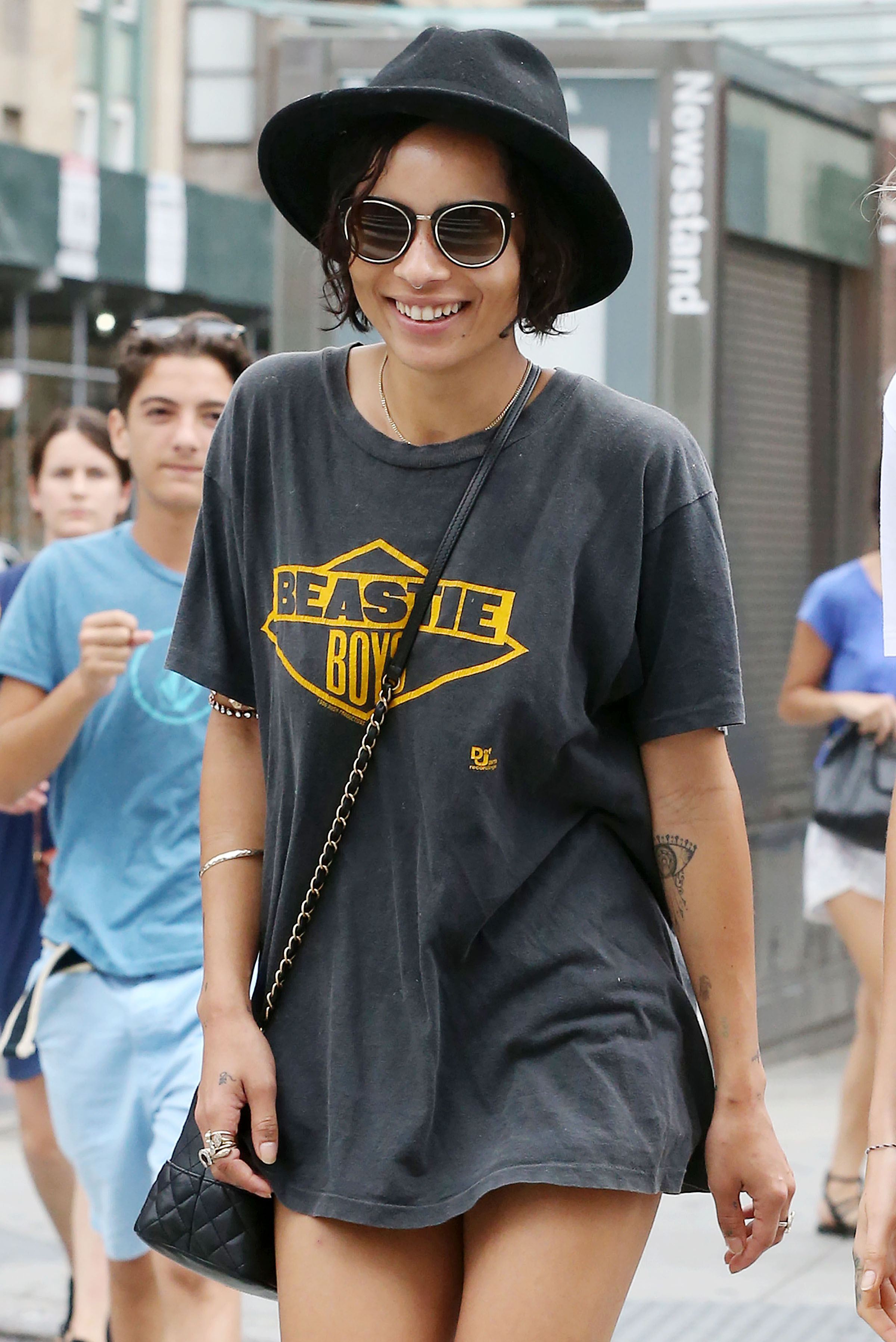Cara Delevingne and Zoe Kravitz out and about in New York City