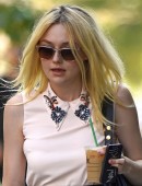 Dakota Fanning steps out in New York