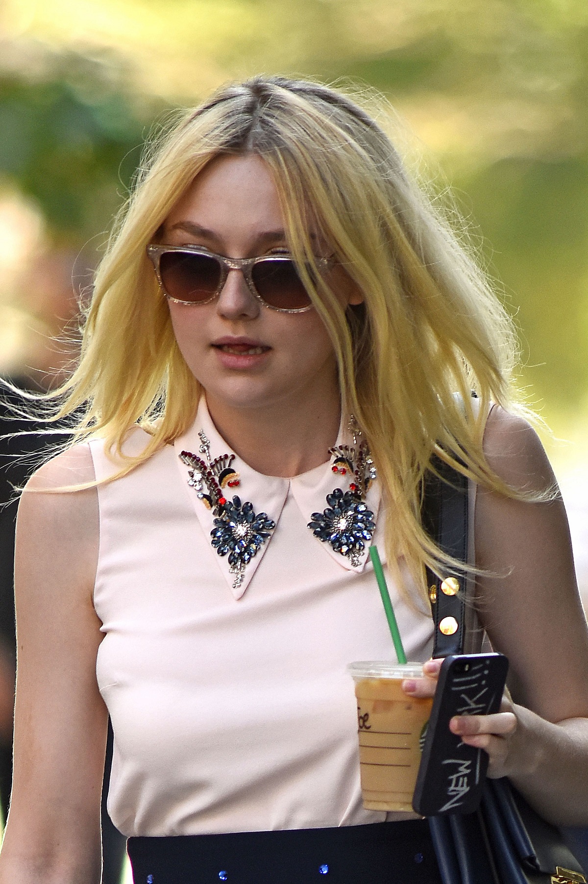 Dakota Fanning steps out in New York