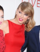Taylor Swift attends 'The Giver' premiere at Ziegfeld Theater in New York City