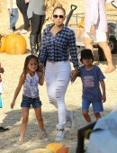 Jennifer Lopez hits the pumpkin patch  Pt 2