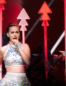 Katy Perry performs on her The Prismatic World Tour at the Rod Laver Arena, Melbourne