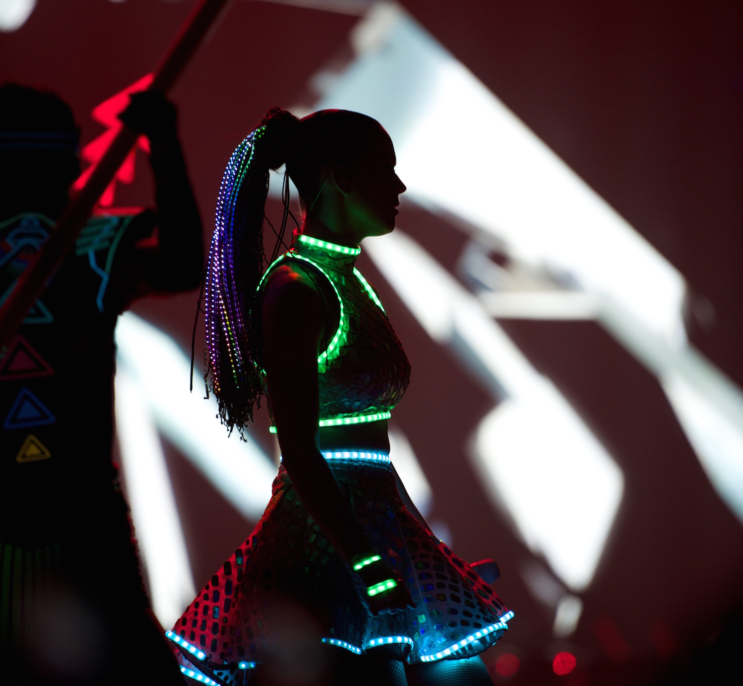 Katy Perry performs on her The Prismatic World Tour at the Rod Laver Arena, Melbourne