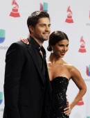Eric Winter and Roselyn Sanchez arrive at the 15th Annual Latin Grammy Awards in Las Vegas